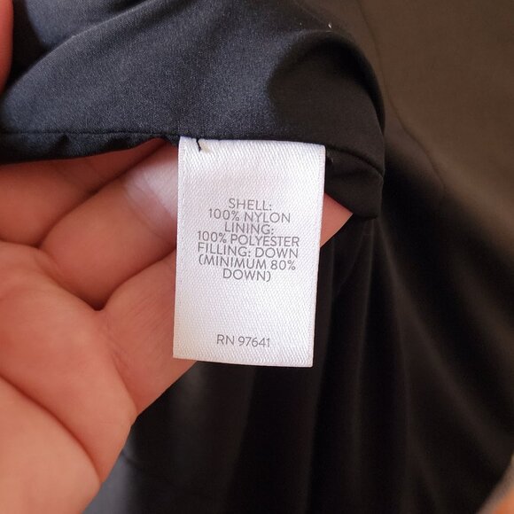 J Jill Houndstooth Long Down Vest Sz M - Picture 5 of 5